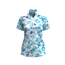 Load image into Gallery viewer, Blue Leopard Polo II
